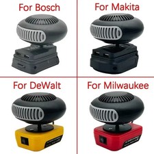 Portable Battery Space Heater 18V 20V for DeWalt Makita Milwaukee Bosch USB