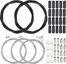 NEW Bike Brake & Shift Cable Housing Kit MTB Road Bicycle Repair Set