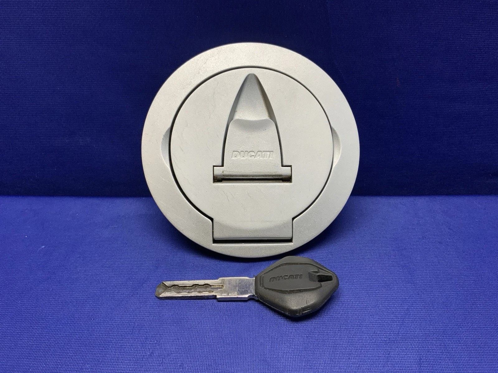 Ducati Tank Cap With Key Panigale V4 2018-2024 OEM 89520411AB