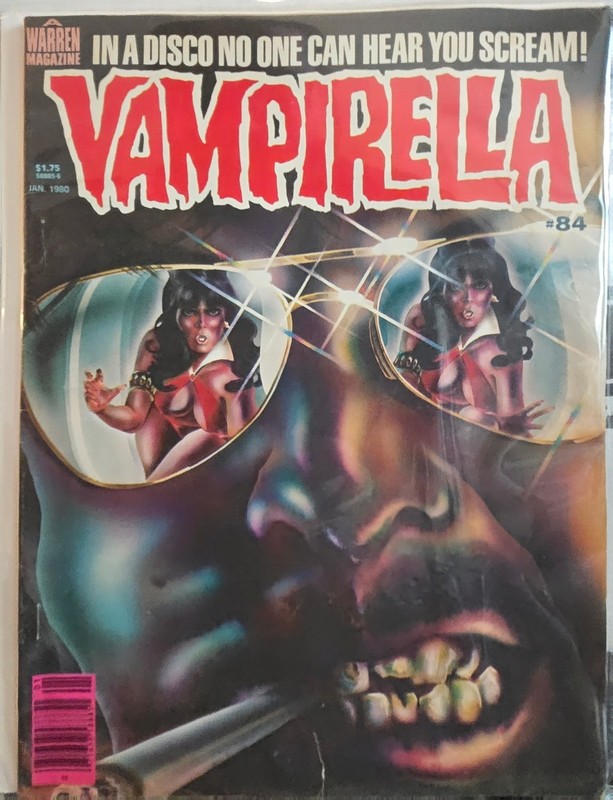 Vampirella #84 (Warren)  Magazine Comic Book!  Rare Vintage Horror Silver Age!