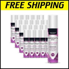 Refreshing Island Splash Feminine Spray - 24 Travel-Friendly Bottles, Talc-Free