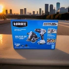 Hart 20 Volt Compact Circular Saw 5 1/2 + 1/2 Drill 2 Tools Only Combo Brand New