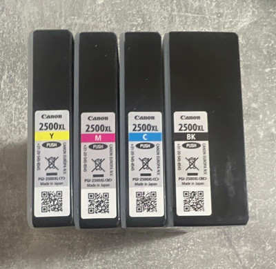 Canon Original Tintenpatronen Set 4x PGI-2500XL BK/C/M/Y Tintenstrahl