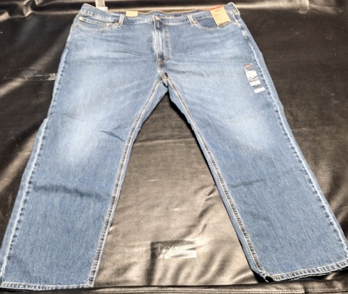 New Levis 541 Jeans Mens 44x30 Athletic Tape Big & Tall Stretch Blue Flex Denim