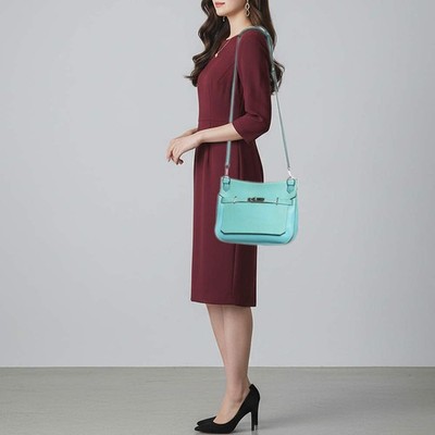 Hermes Jypsiere 28 Bleu Atoll Swift and Taurillon Clemence Leather