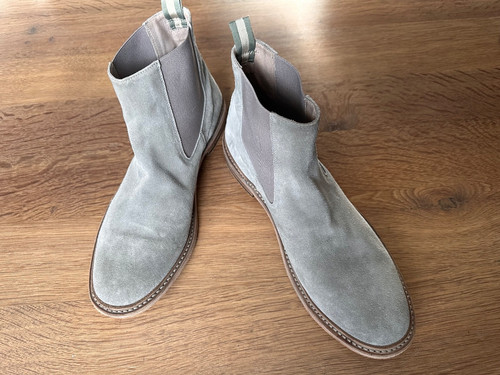 Officine Creative suede Chelsea Boots Mens size 44 lightly worn