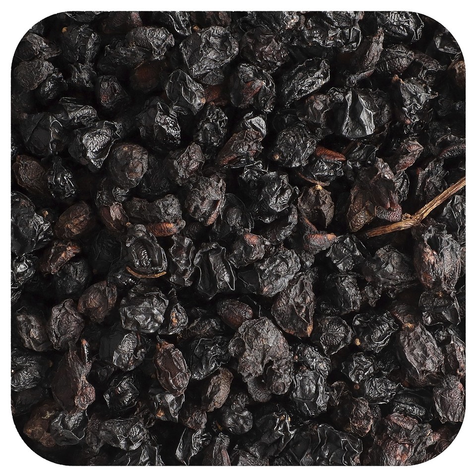 Organic Elderberries, 1 lb (453.6 g)