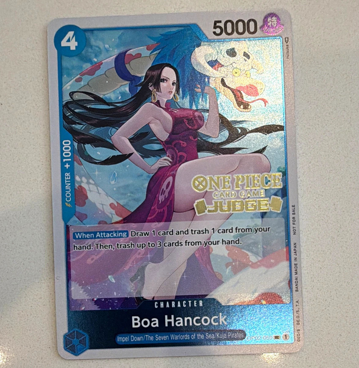 Boa Hancock OP02-059 One Piece Promotion Cards for sale | eBay