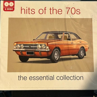 Hits of the 70s The Essential Collection CD 2-disc 2007 Pop Soul Funk Sealed