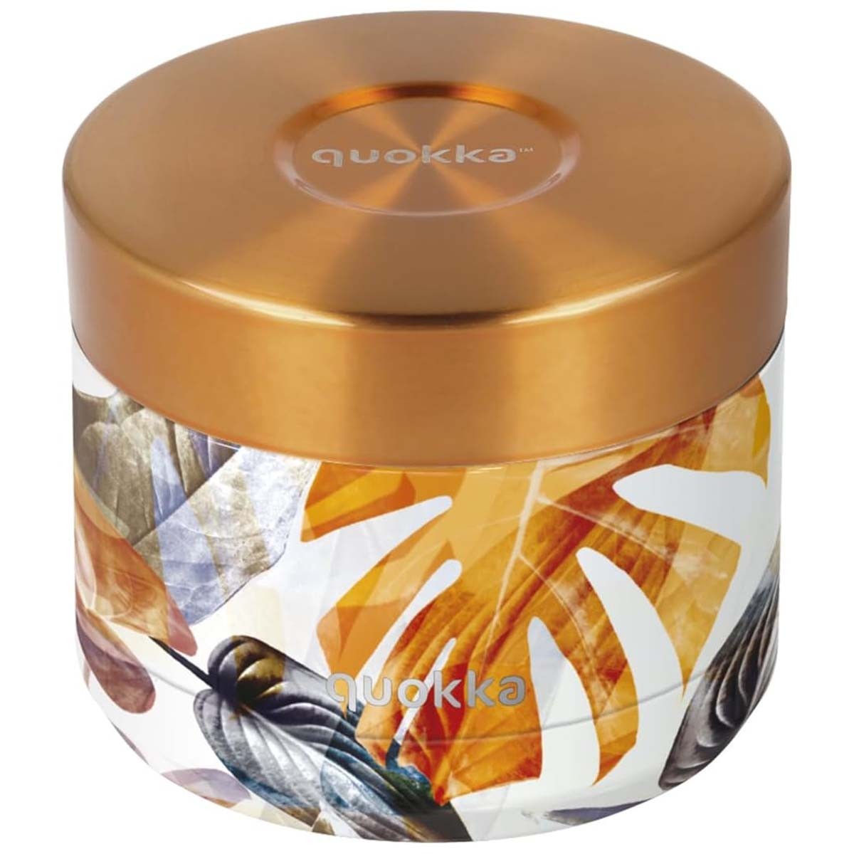 Boîte repas Quokka Whim 360ml motif automnal floral étanche pour midi
