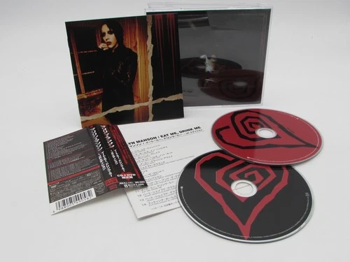 Marilyn Manson Eat Me Drink Me Japan CD+DVD UICS-9074 OBI 2007 C1664