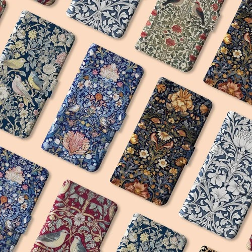 Personalised Wallet Phone Case for iPhone 17 17e 16 15 14 Pro Max William Morris