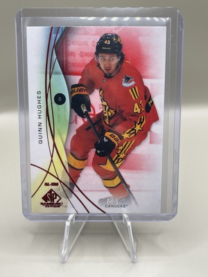 Quinn Hughes 2024-25 SP Game Used #121 All-Star Red Vancouver Canucks