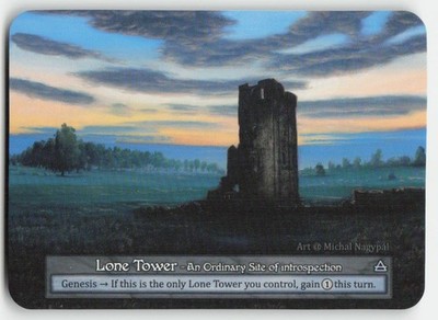 Lone Tower | NM Near Mint | Ordinary Alpha Sorcery Contested Realm