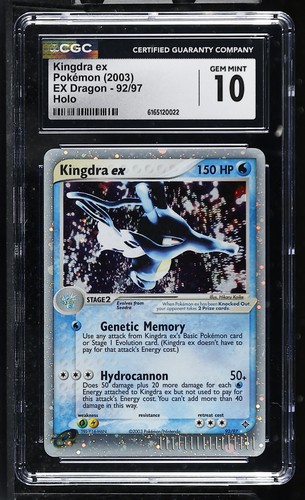 Kingdra ex graded CGC 10 for sale on eBay