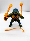 Vintage 1990 Sword Slicin Leo Figure Teenage mutant Ninja Turtles COMPLETE TMNT
