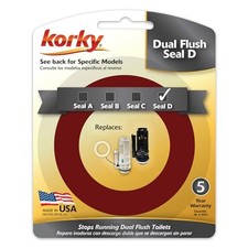 Dual Flush Valve Seal Assortment   Fits Specific Dual Flush Toilets   Seal D