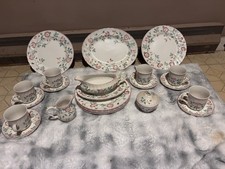 Churchill Staffordshire England Complete Dinner Set.