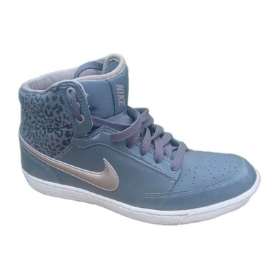 Nike Double Team Sneaker Schuh Sneaker Damen UK Größe 5 Mid Leder Blau