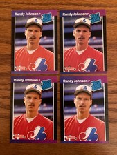 1989 Donruss Randy Johnson Rookie Card (RC) Lot x4 #42
