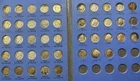 Complete Set Roosevelt Dimes 1946-1962 All Mints Included - 43 Silver Coins