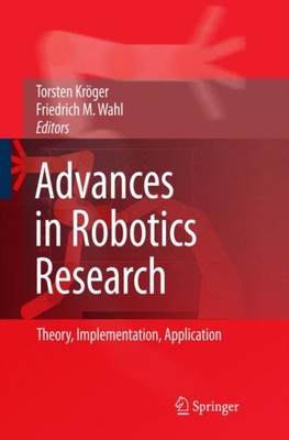 Krger - Advances in Robotics Research   Theory Implementation Appli - X555z