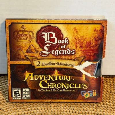 Book of Legends & Adventure Chronicles Search for Lost Treasure PC Mac CD-ROM