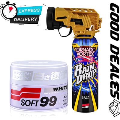 SOFT99 White Soft99 Wax Light + Rain Drop Tornado Vortex - PREISVORSCHLAG