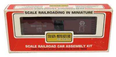 TMI Train Miniature 3102 HO 40' ARA Steel Box Car kit PRR 100800 NIB