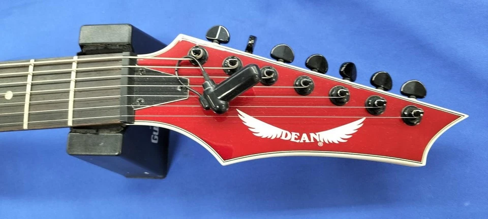 DEAN CUSTOM 750X 二手 Basswood 车身枫木琴颈红木指板 带琴盒 — 第 2/4 张图片