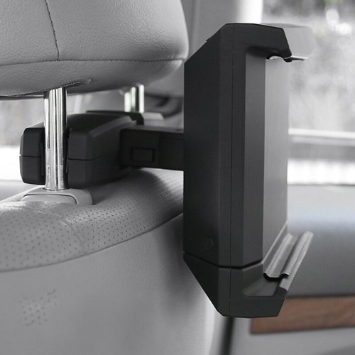 Car Headrest Mount Holder for Pad Tablet Adjustable Angle Rotation - Picture 6 of 8