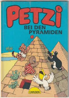 ✪ PETZI #5 Bei den Pyramiden, Carlsen Verlag 1990 COMICHEFT Z1- - Bild 1 von 3