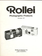 ROLLEI PHOTOGRAPHIC PRODUCTS CATALOG, 1977/133895