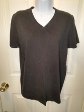 Womens Black V-Neck T-shirt. Size Small. Made...
