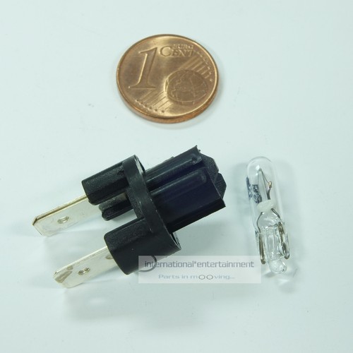 VDO TEILESATZ BELEUCHTUNG 12V GLÜHLAMPE MIT FASSUNG f. ZUSATZ INSTRUMENTE