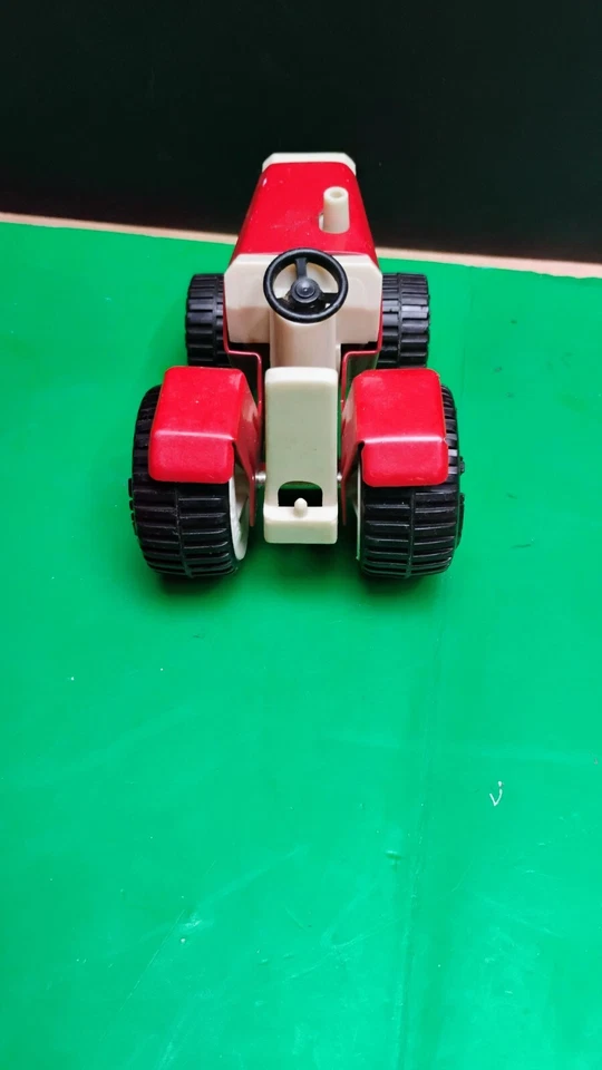 Tractor cortacésped Buddy L hecho en Japón rojo tractor solo LEER Foto 3 de 4