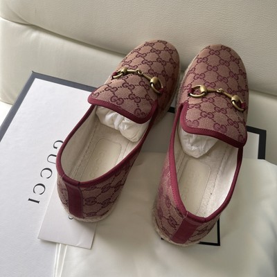 NIB $790 Gucci Men GG Monogram Sneakers Loafer Shoes Brown 9 US /8 UK Italy NIB $790 Gucci Men GG Monogram Sneakers Loafer Shoes Brown 9  main image 2
