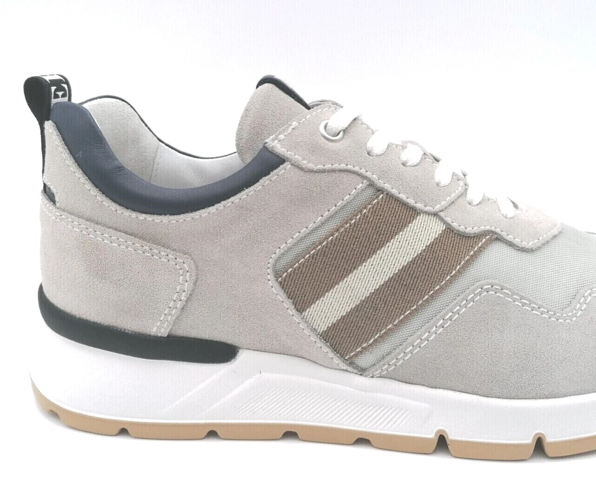 Scarpe uomo Nero Giardini E302821U sneakers camoscio nuvola nuovi arrivi PE 2023