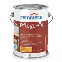 Remmers Pflege-ÖL LöSemittelbasiertes ÖL FüR Terrassen & Garten Eiche Hell 2,5 L