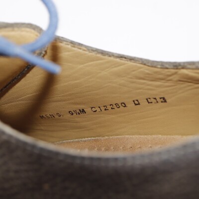 Cole Haan Mens Benton Oxford Size 9.5 M Gray Pebble Leather  display picture 2