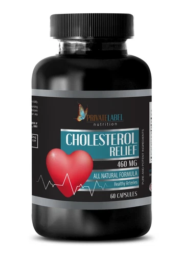 Lower Cholesterol - NEW CHOLESTEROL RELIEF FORMULA - lowers LDL - 1 Bottle