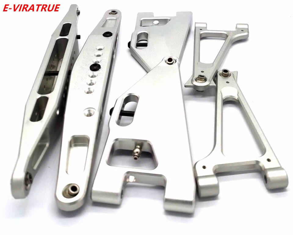 E-VIRATRUE 7075Alu Suspension Arm&Rear Trailing Arm For Losi Super BAJA REY 1/6 - Image 3 of 4