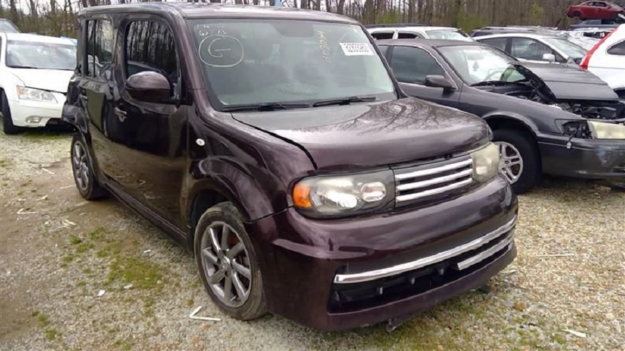 Nissan Cube 2009-2014 conductor husillo delantero izquierdo nudillo OEM Foto 3 de 4