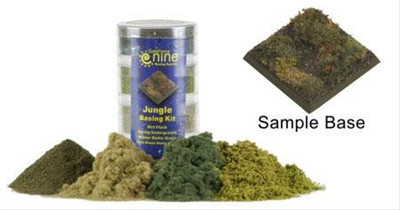 Basing Kit Jungle Gale Force Nine Base Gestaltung Dschungel Terrain GF9