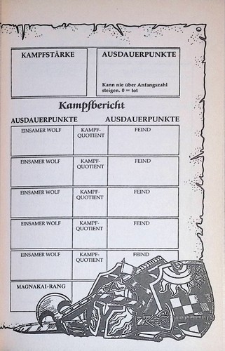 Joe Dever - Einsamer Wolf 10 - Die Kerker von Torgar - Goldmann Ed - A-/A/A - Bild 8 von 10
