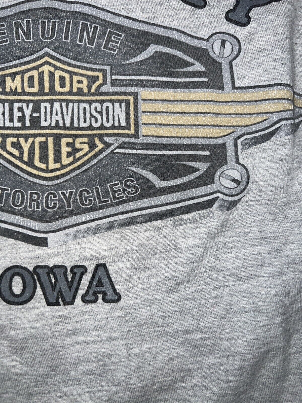 Harley Davidson 2013 Gray Long Sleeve - image 7