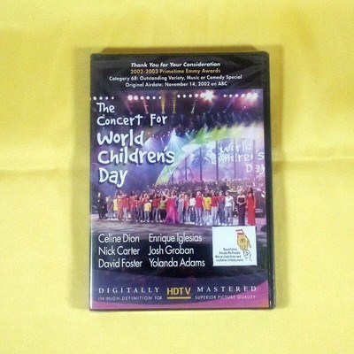DVD - FYC 2002 The Concert For World Children's Day - Dion, Iglesias, Groban