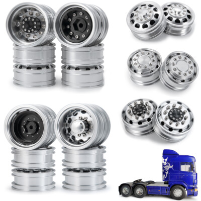 CNC Aluminum Front / Rear Wheel Rim for RC 1:14 Tamiya Tractor Truck