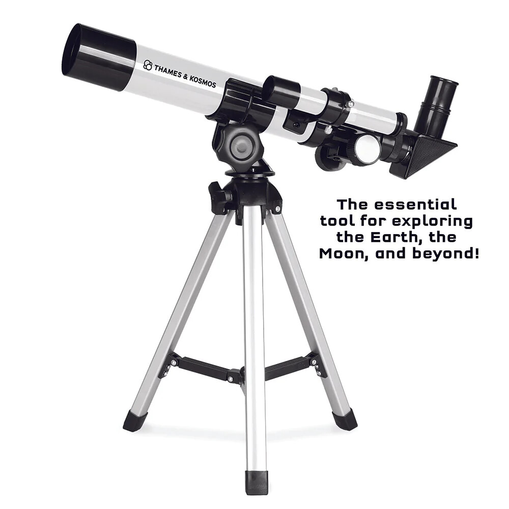 Refractory Telescope Thames & Kosmos 100X Magnification Astronomy