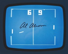 ALLAN AL ALCORN PONG VIDEO GAME CREATOR SIGNED AUTHENTIC 8x10 PHOTO A w/COA 